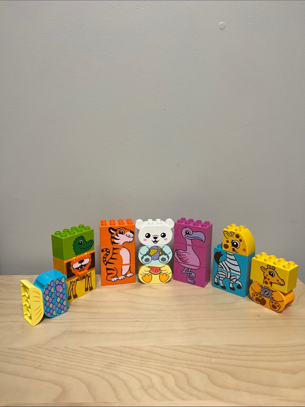 LEGO DUPLO Zoo Animals Building Blocks - Toddler Toy Ages 2-5